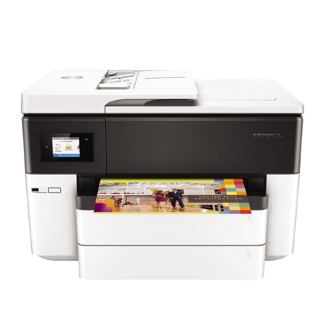 HP Office Jet 7740 AIO A3 / A4 Colour InkJet Printer image 0